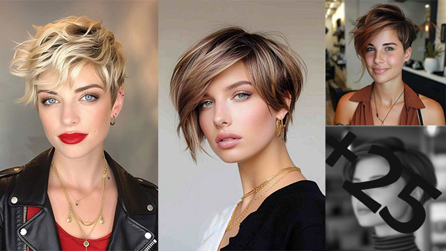 +25 Flattering Short Hairstyles for Long Faces in 2024