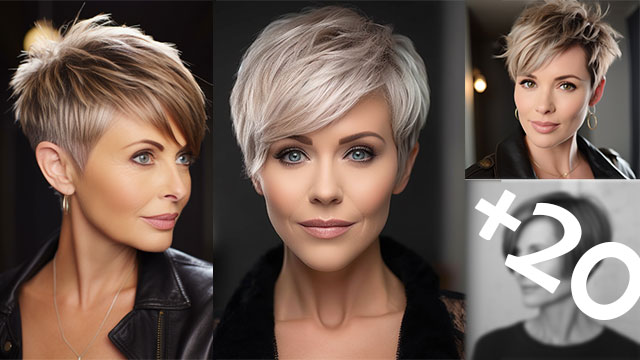 Chic and Stylish +20 Short Hairstyles for Women Over 50 in 2024