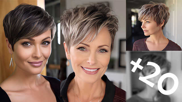 Youthful and Trendy +20 short Hairstyles for Women Over 50 in 2024