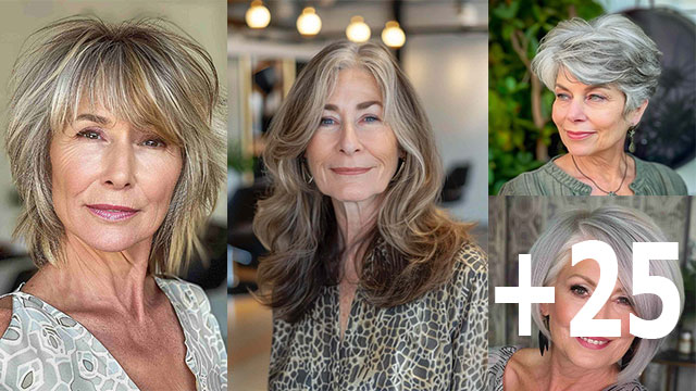 25 Layered Haircuts for Women Over 70: Age Is Just a Number