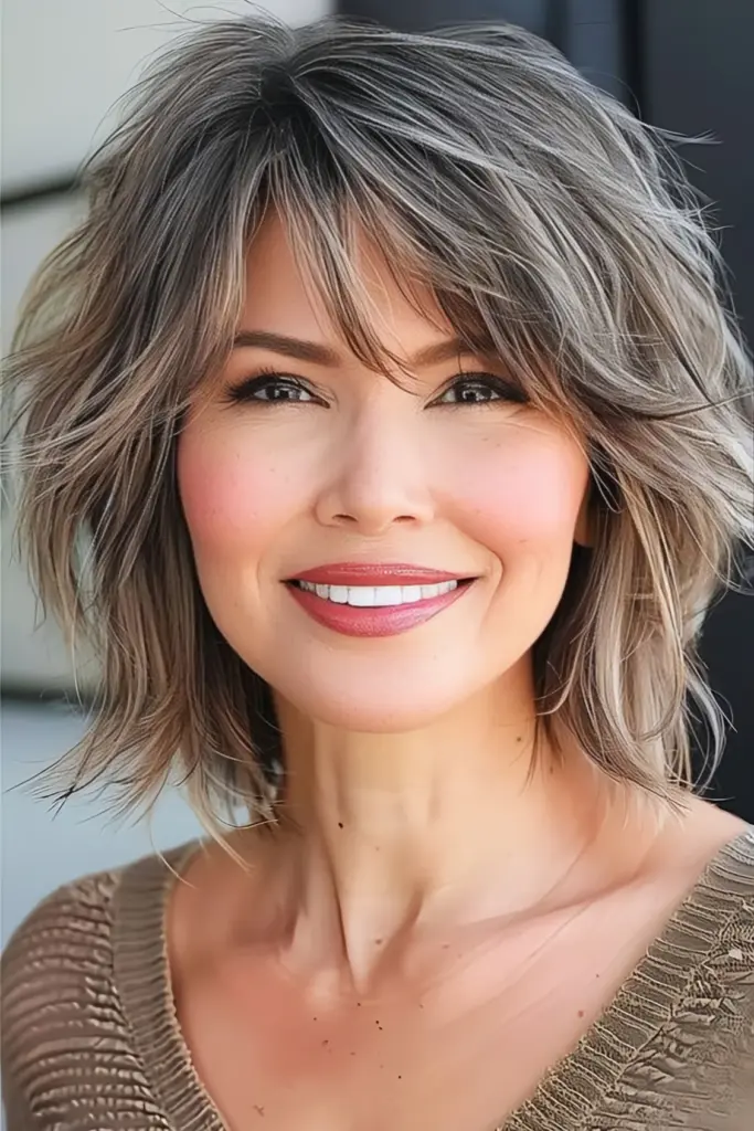 Flattering Haircuts for Women with Round Faces