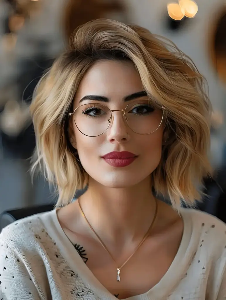 Flattering Haircuts for Women with Round Faces