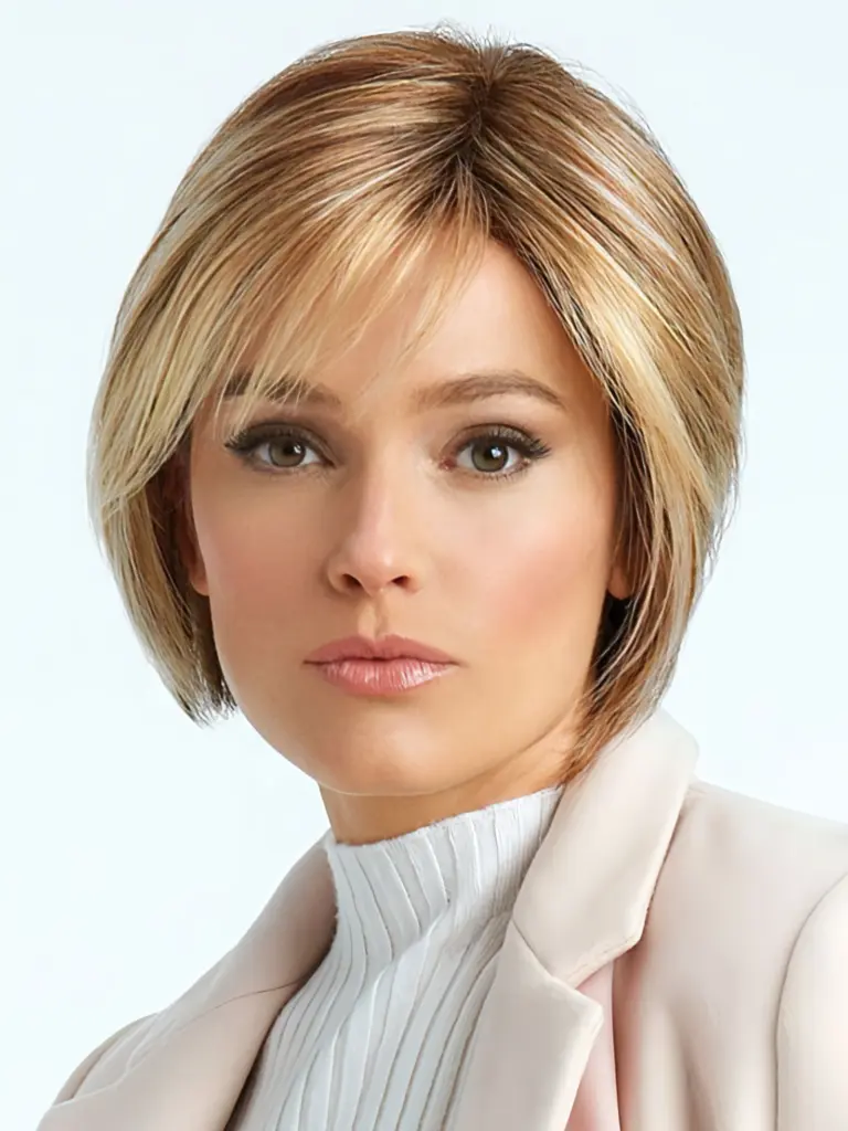 Flattering Haircuts for Women with Round Faces