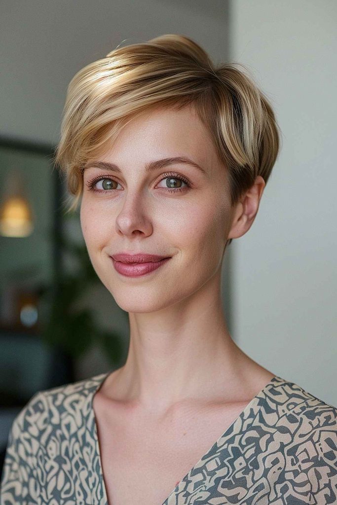 Pixie Hairstyles Without Bangs Look Super Cute