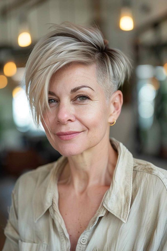 Gorgeous Long Pixie Cuts Women Over 50 Can't Resist