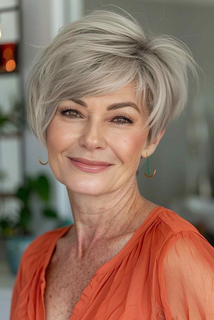 Gorgeous Long Pixie Cuts Women Over 50 Can't Resist