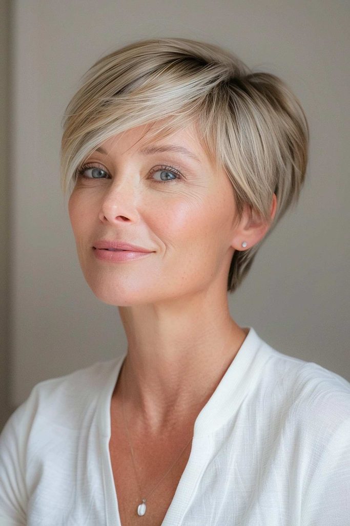 Gorgeous Long Pixie Cuts Women Over 50 Can't Resist