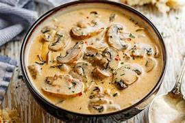 Rich and Creamy Mushroom Soup