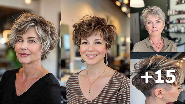 Effortlessly Chic Messy Short Hairstyles for 2024