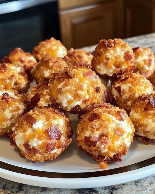 Keto Bacon Cheddar Mini Cheese Balls