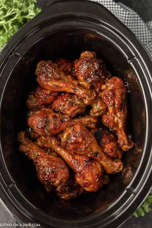 Tender and Flavorful Slow Cooker BBQ Drumsticks