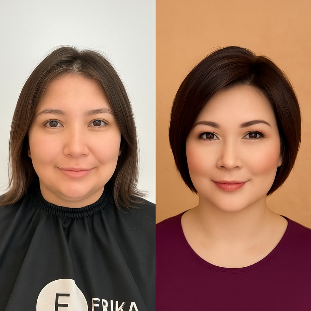 Edgy Pixie Bob with One Shaved Side