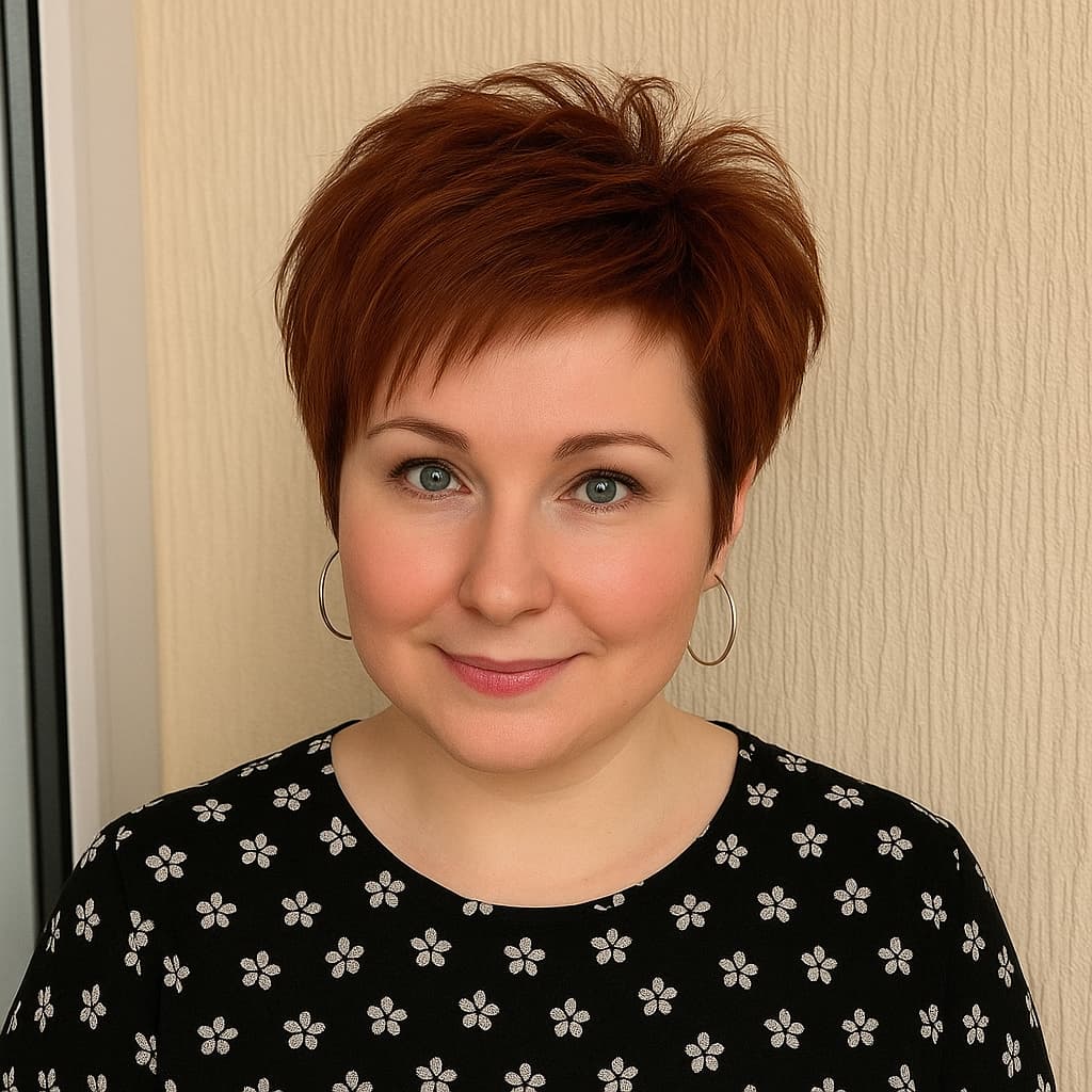 Cute Short Shaggy Pixie Cut