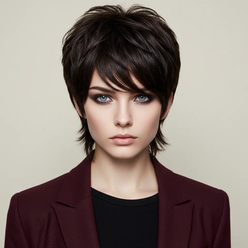 The Trendsetting Pixie Mullet