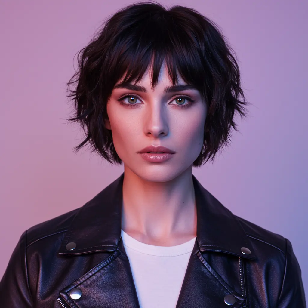 Cute Short Hair with Bangs
