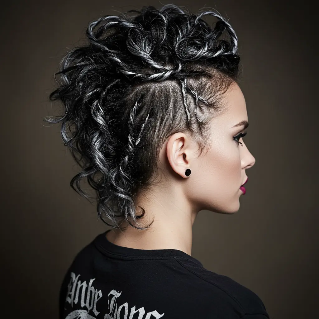 Cute Twisty Faux Hawk