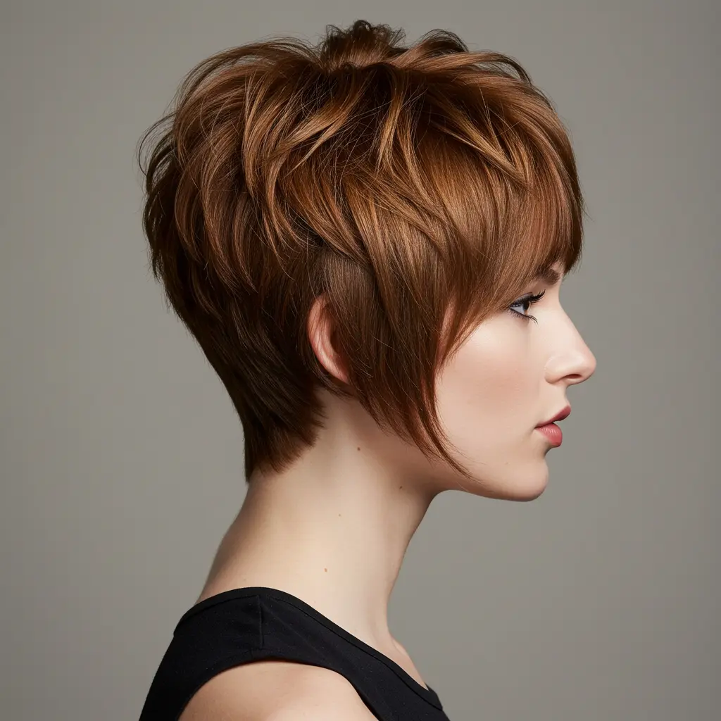 Short and Choppy Inverted Bob