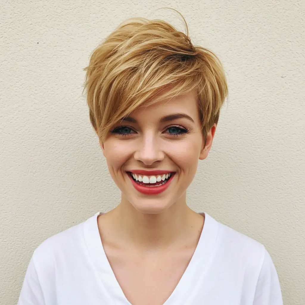 Short Layered Pixie