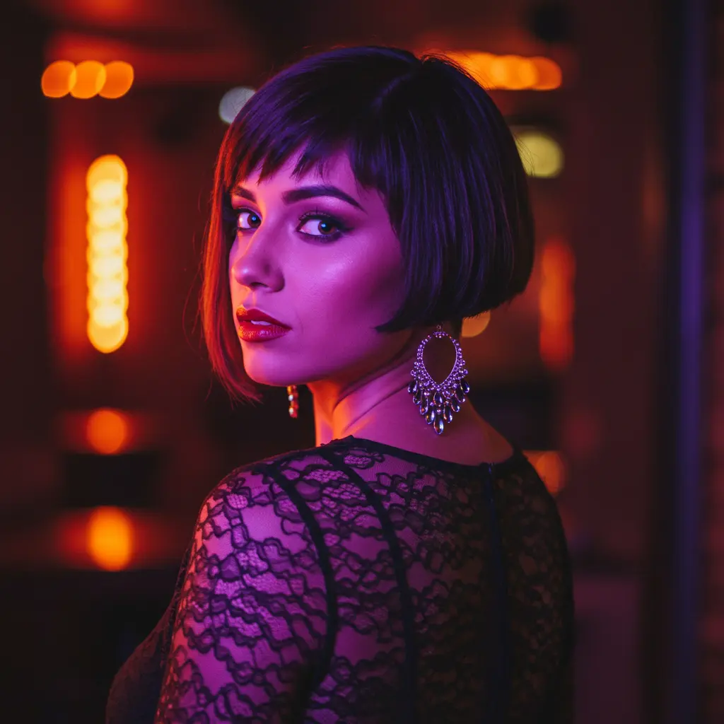 Sexy Razor Cut Bob