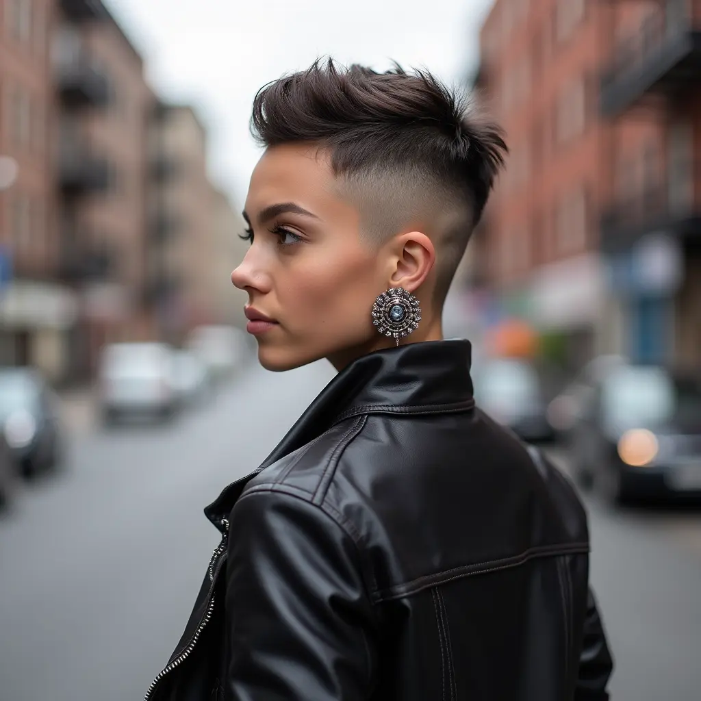 Shaved Undercut Pixie
