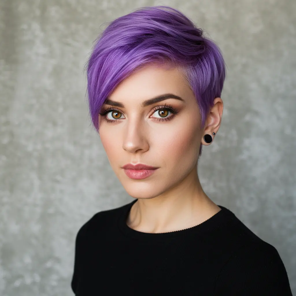 Purple Lavender Pixie