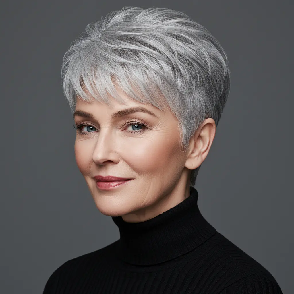 The Perfect Pixie for Thick Hair