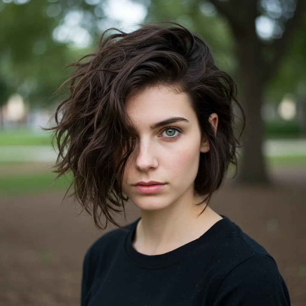 Cute Textured Bob