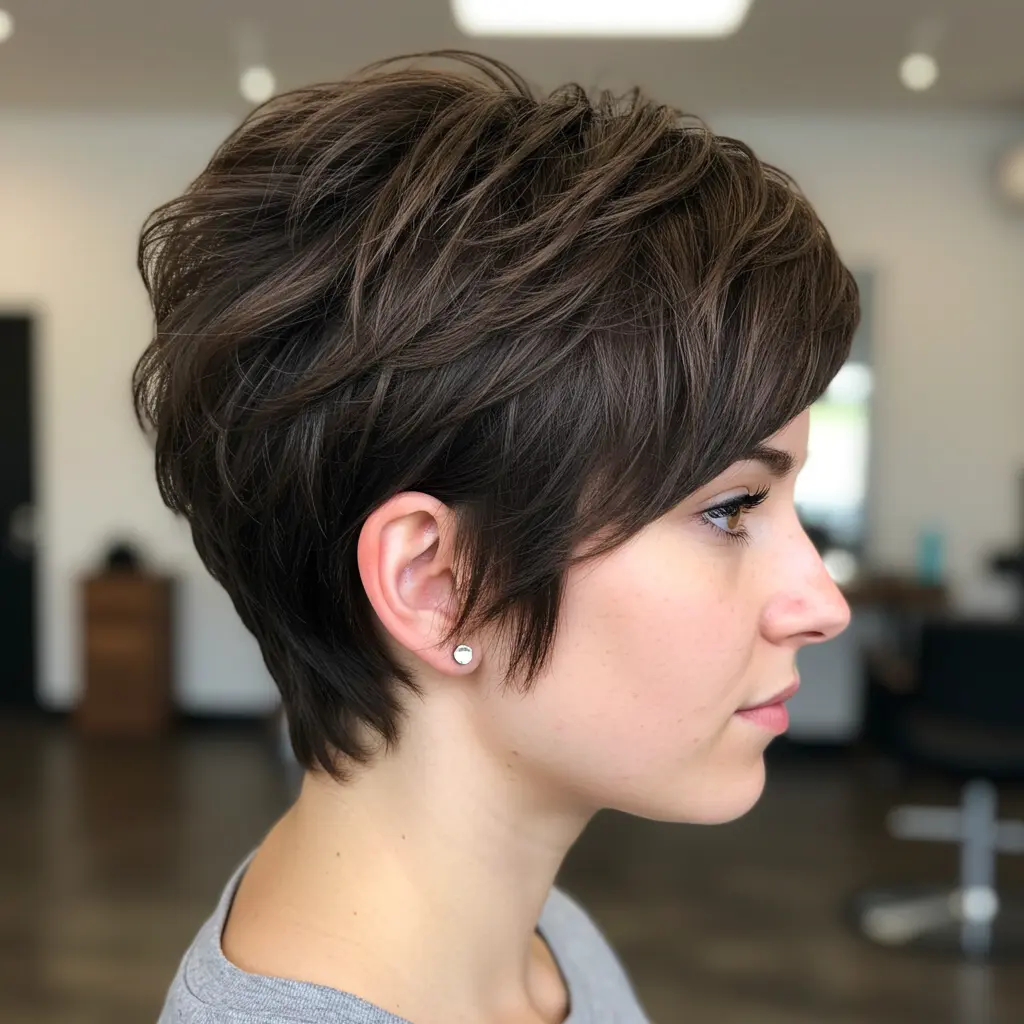 Brunette Lixie with Layers