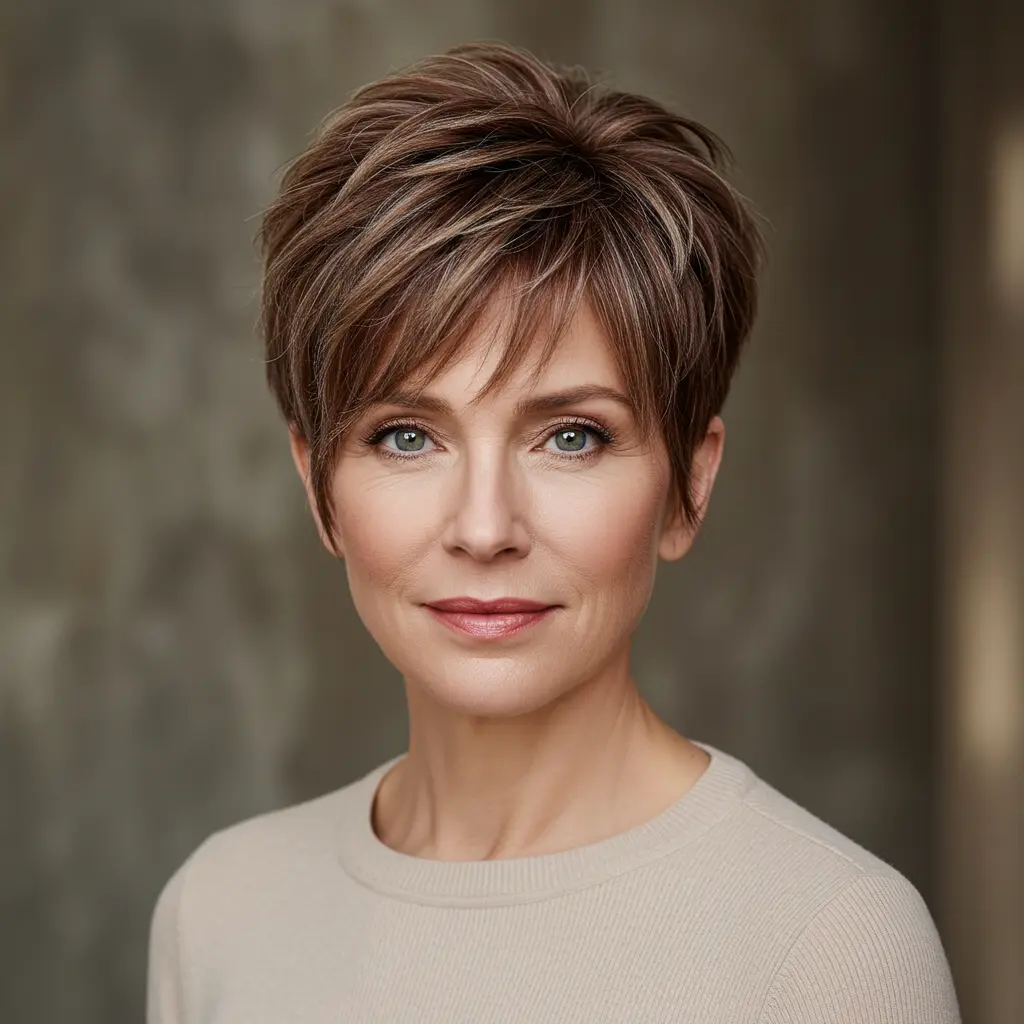 Sassy Choppy Crop for Extra Fine Hair