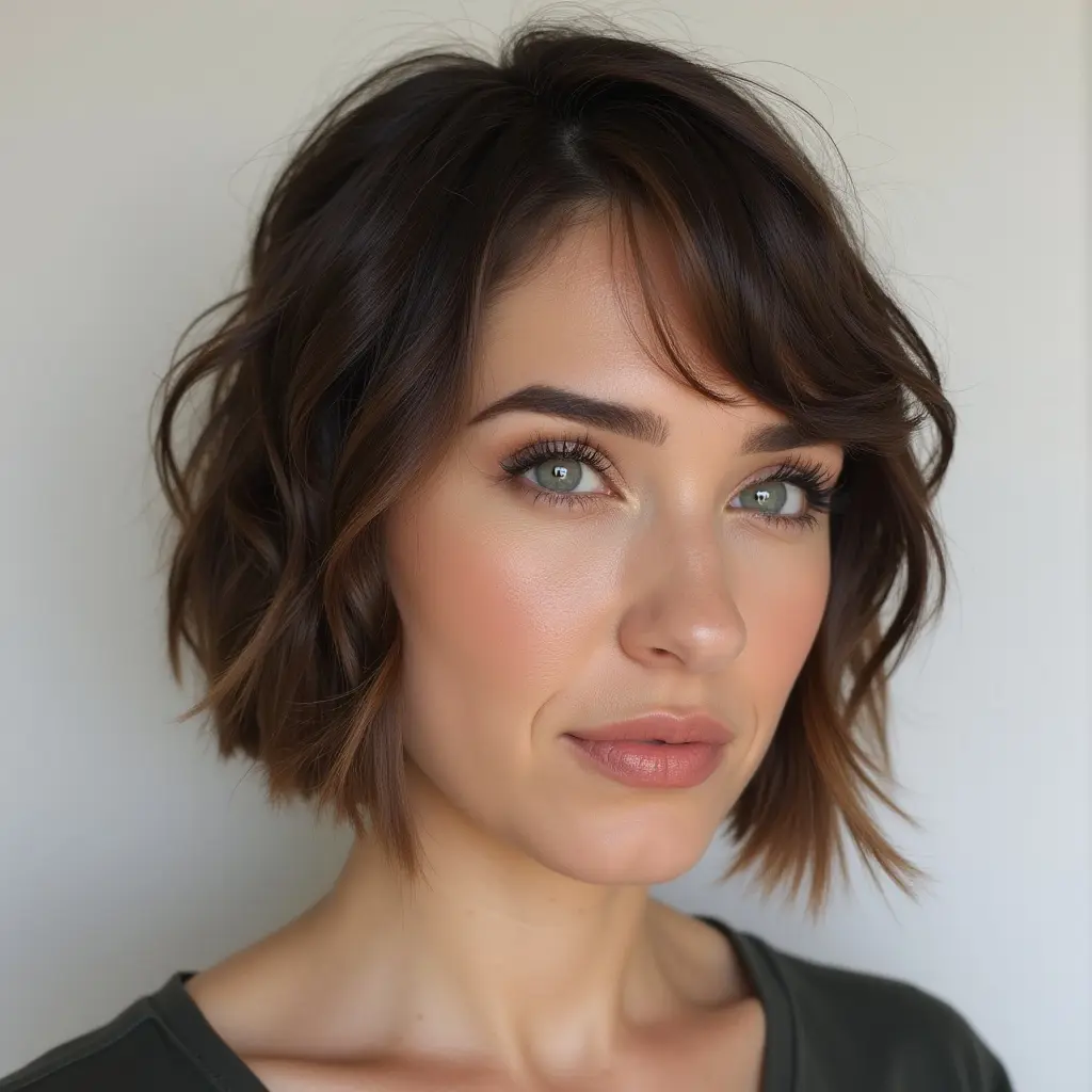 Cute Bob Cut with Volume