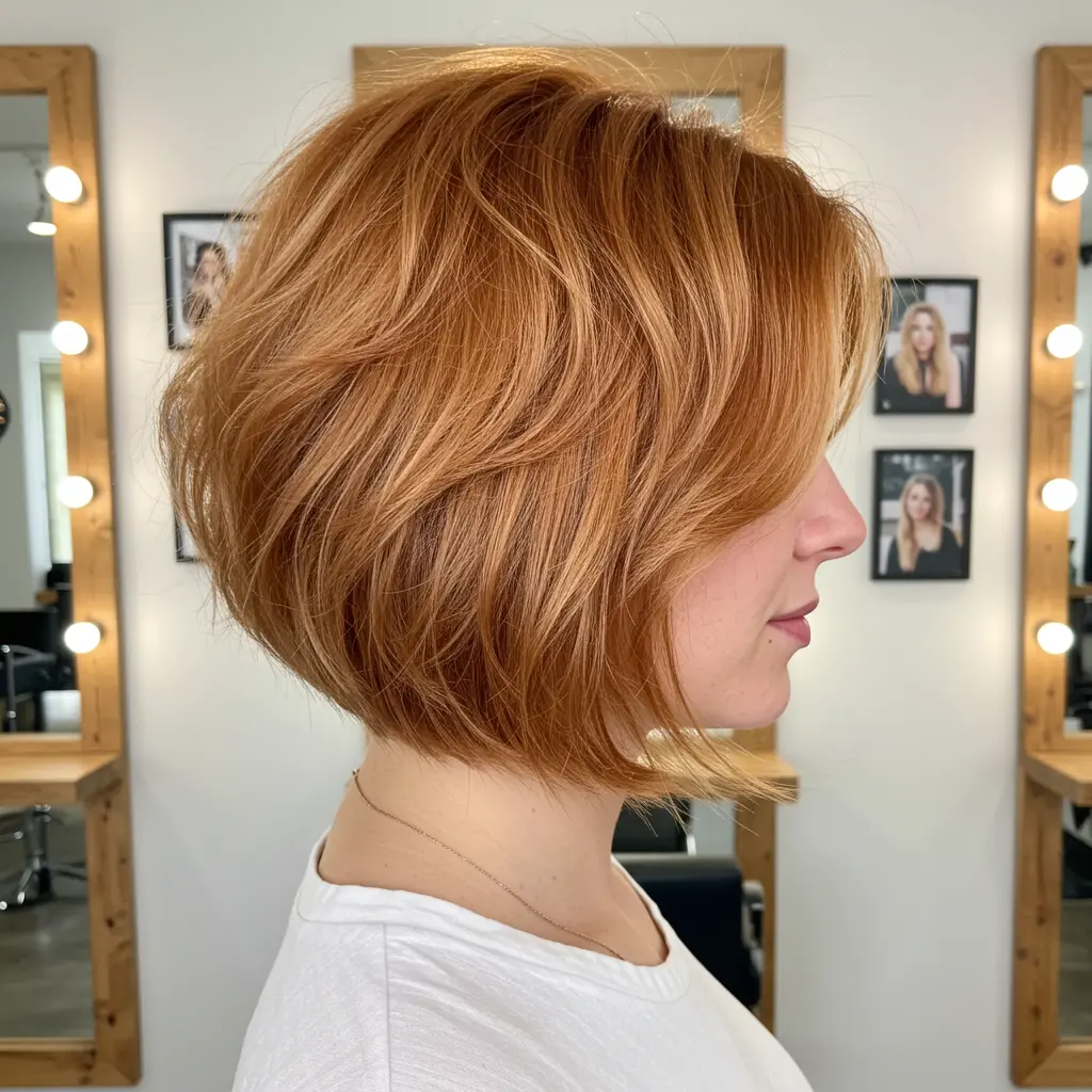 Nape-Length Straight Bob