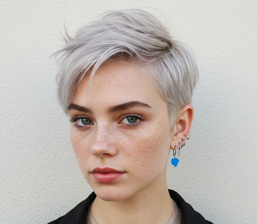 Side-Swept Pixie