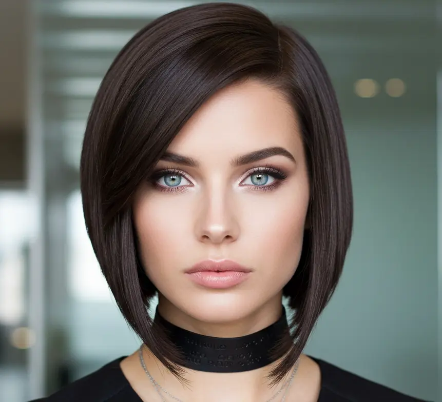 The Sassy Asymmetrical Bob