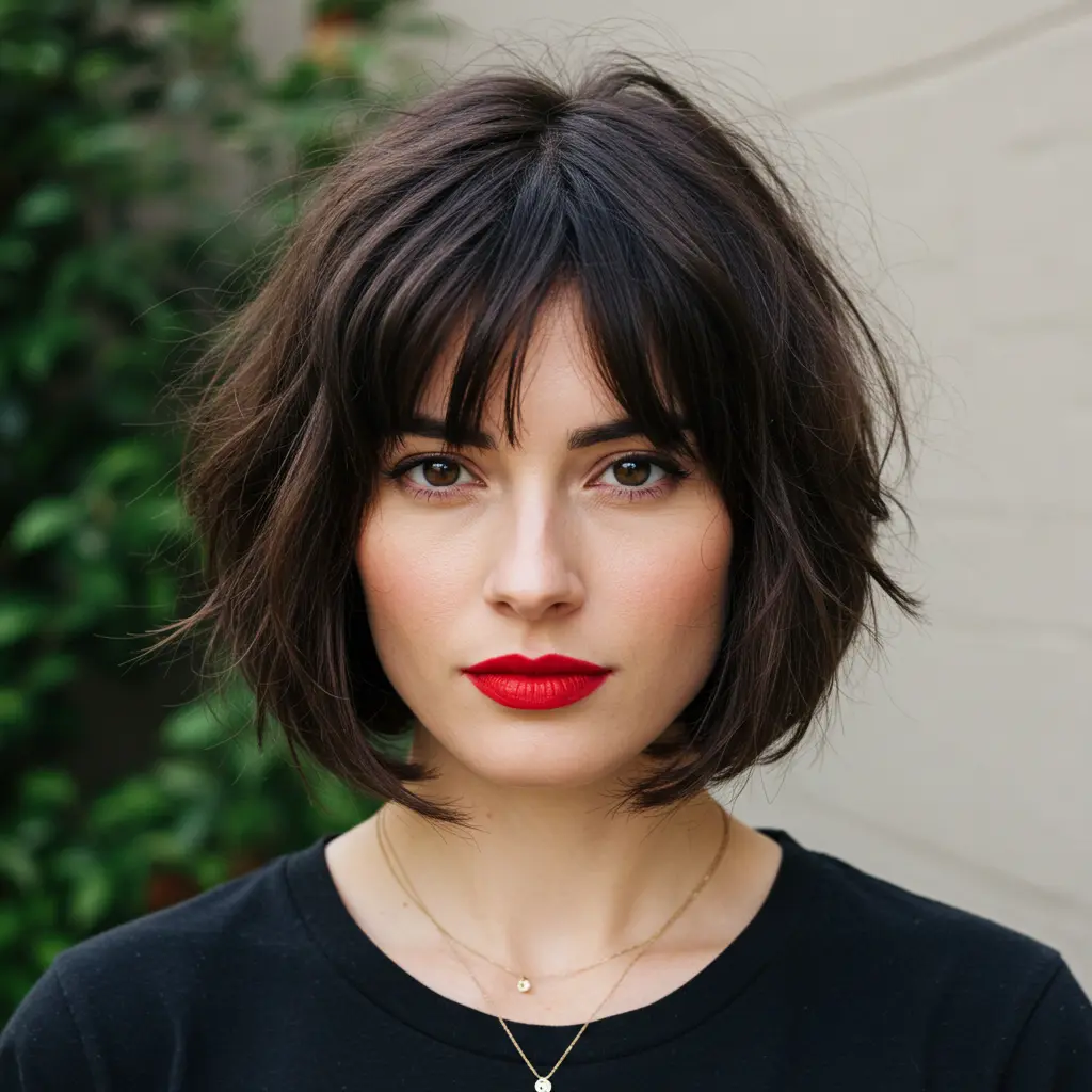 Tousled French Bob