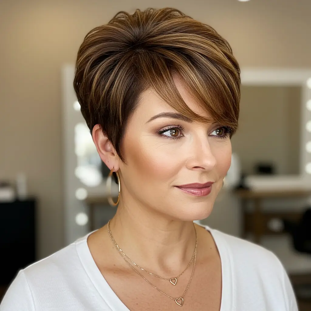 Cute Pixie Cut for Blondes