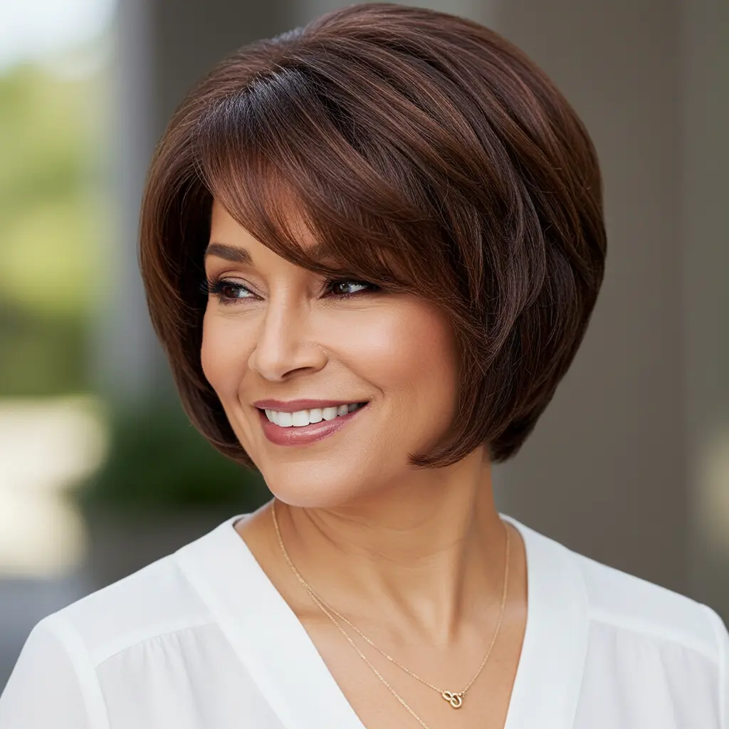 Mini Graduated Bob with Shorter Layers