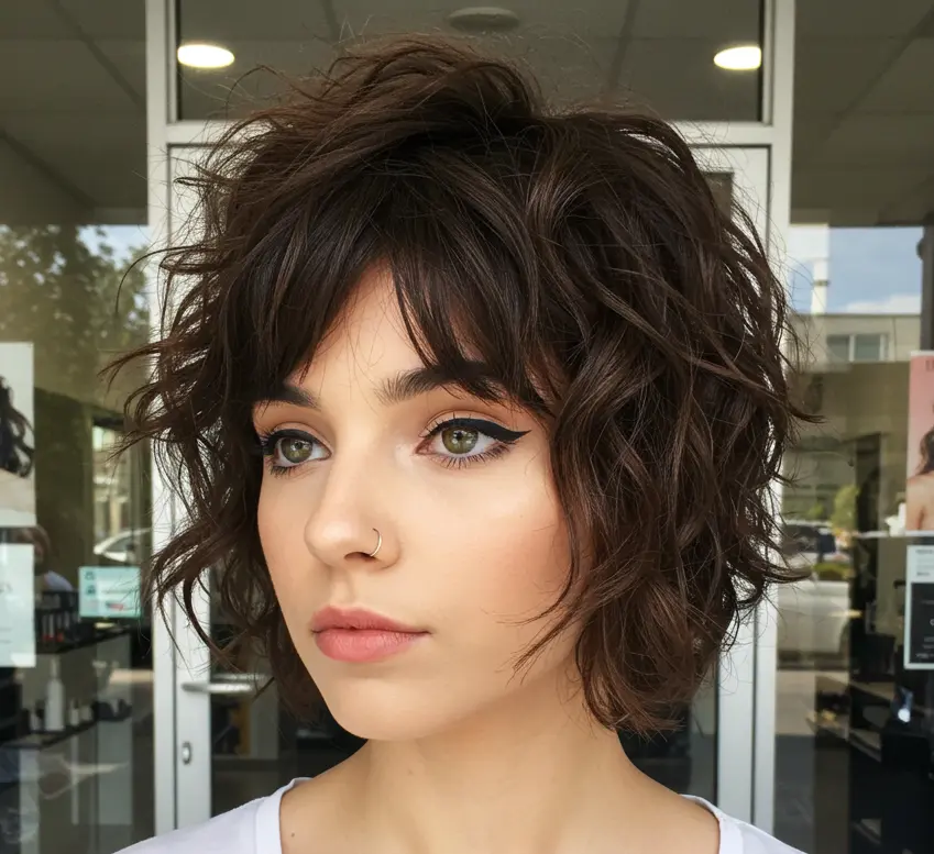 Low-Maintenance Layered Pixie for Busy Women