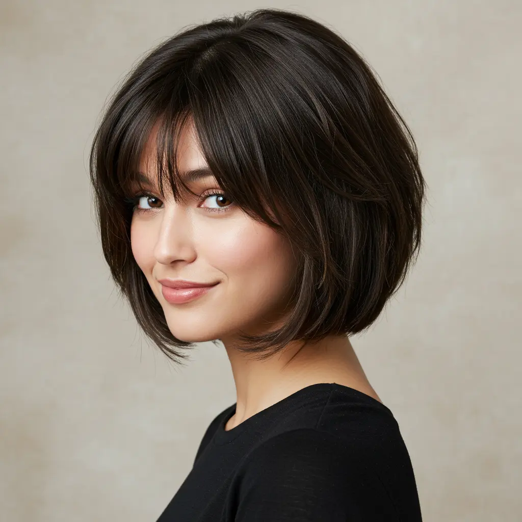 The Stacked Bob Cut