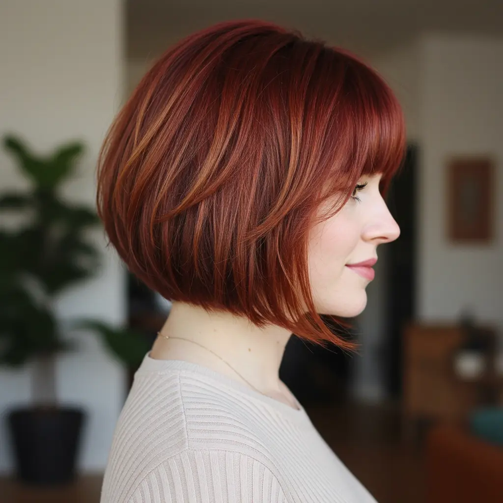 Mini Bob with Wispy Layers