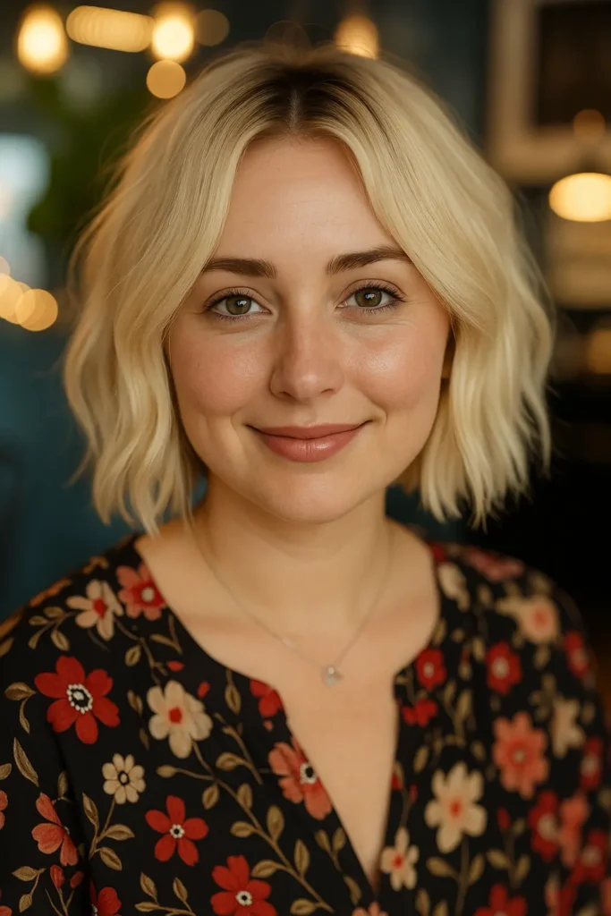 Trendsetting Choppy Bob for Fine Hair