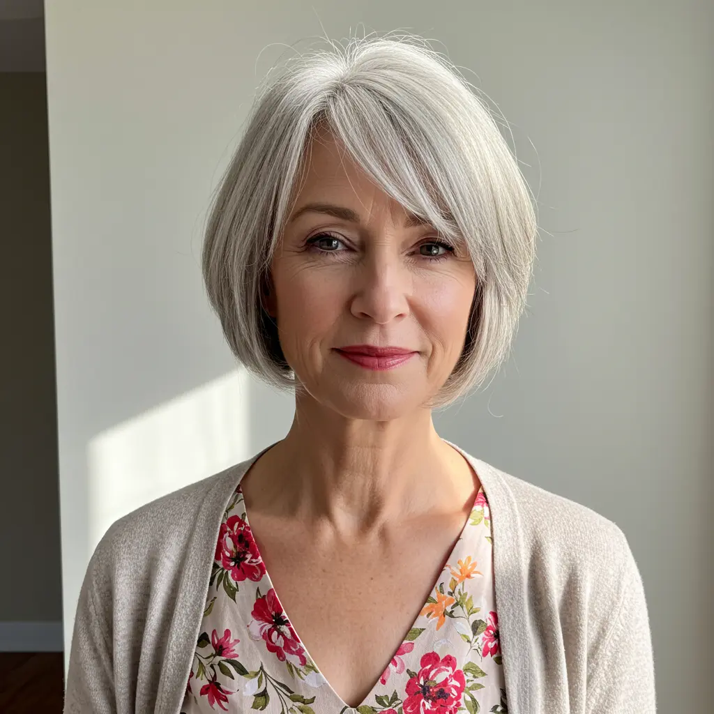Bob Cut for Seniors