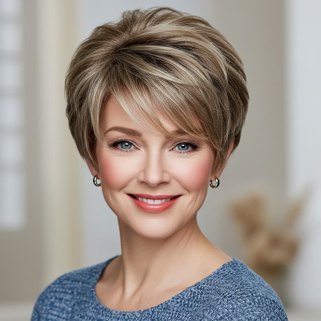 Pixie Cut for Thinning Straight Hair