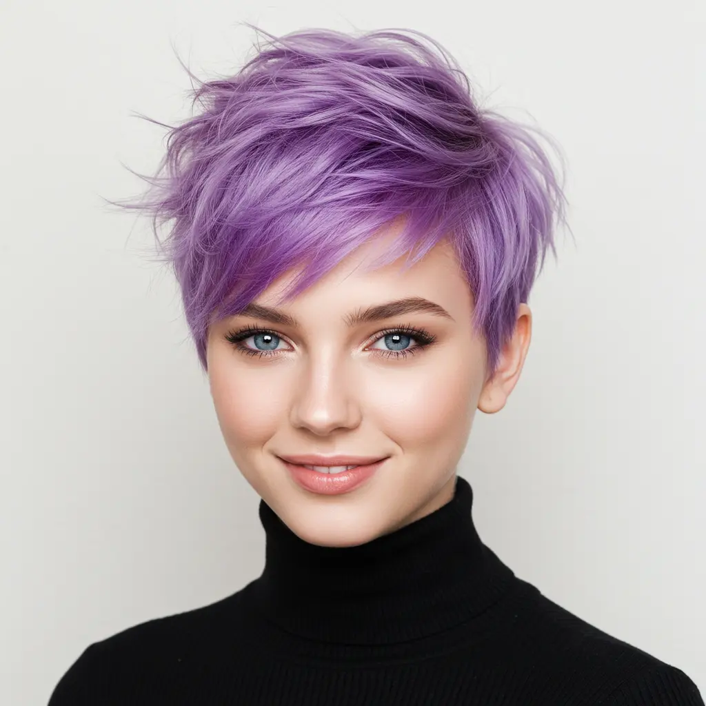 Lavender Feathered Pixie