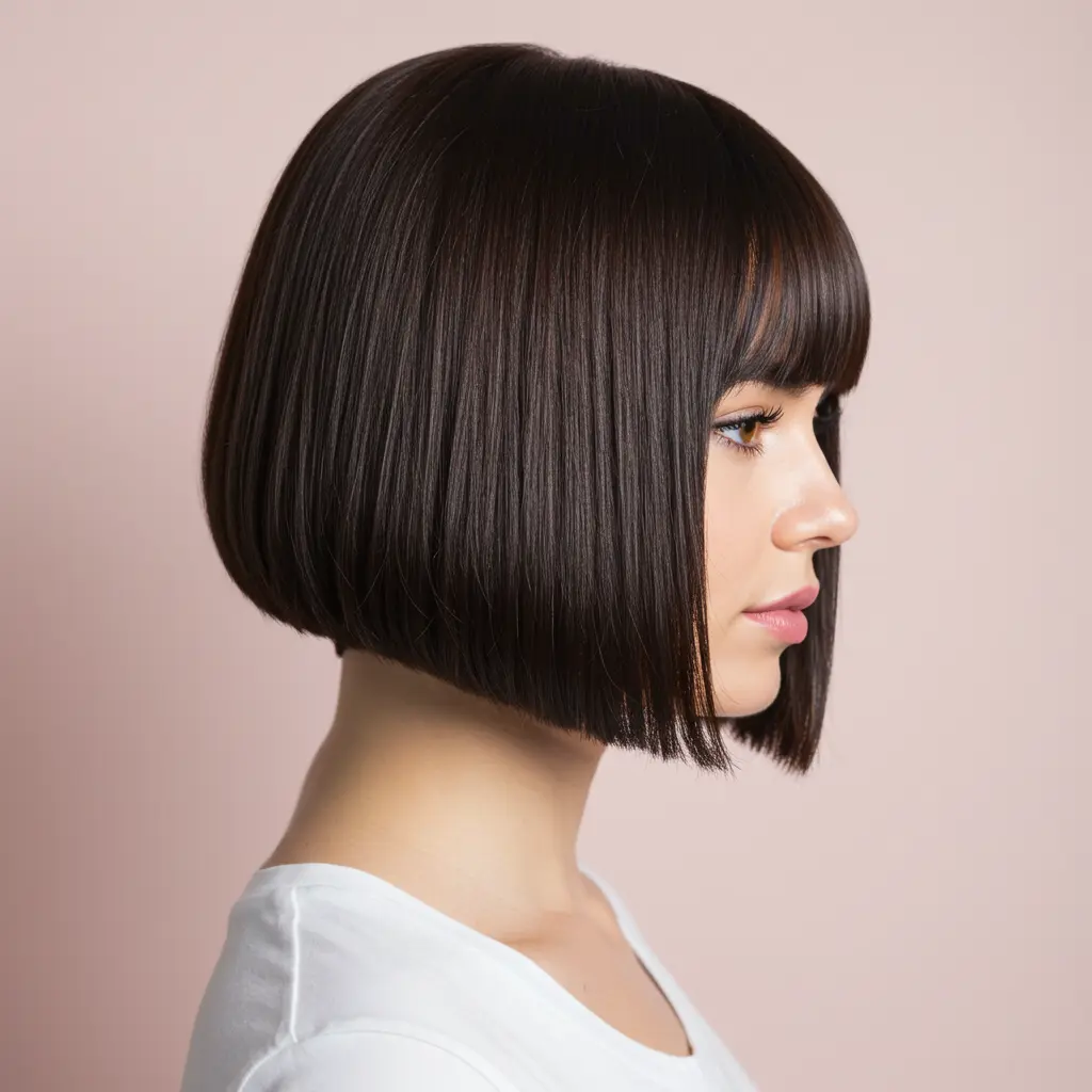Short Straight Box Bob