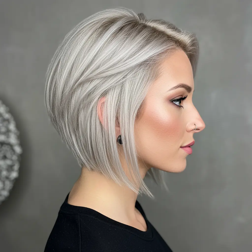 The Undercut Bob Short Haircut