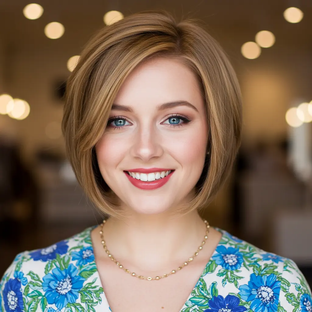 Brunette Slob Cut