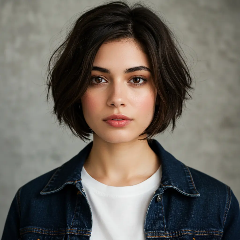 Short French Bob For Fine Hair