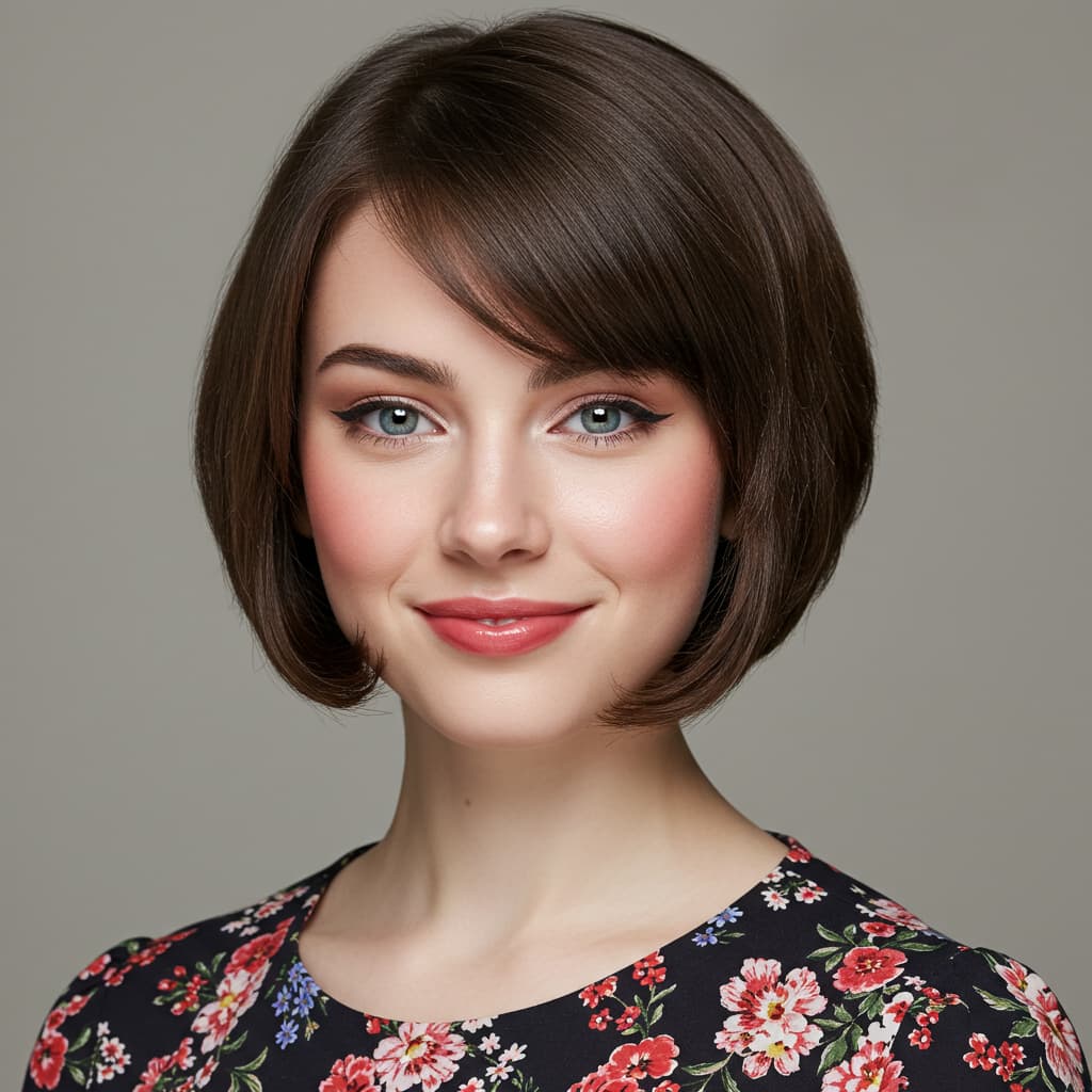 Pixie Bob Cut for Straight Hair