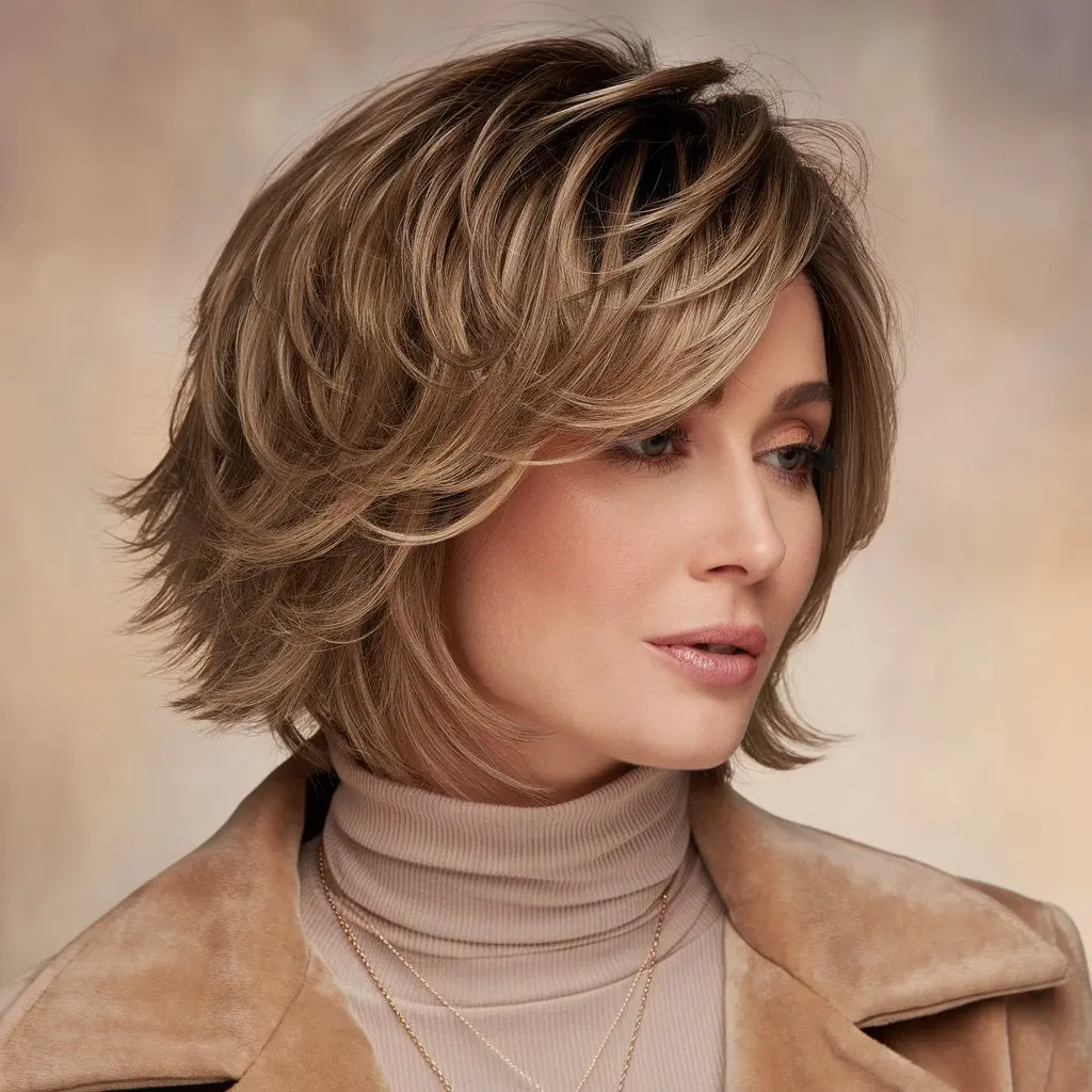 Short Textured Bob For Fine Hair