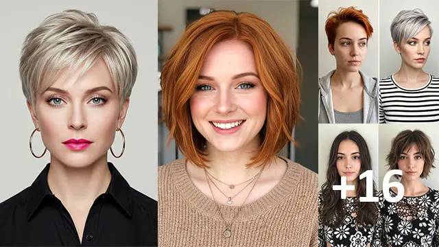 16 Best Short Hairstyles for Round Faces to Try Now